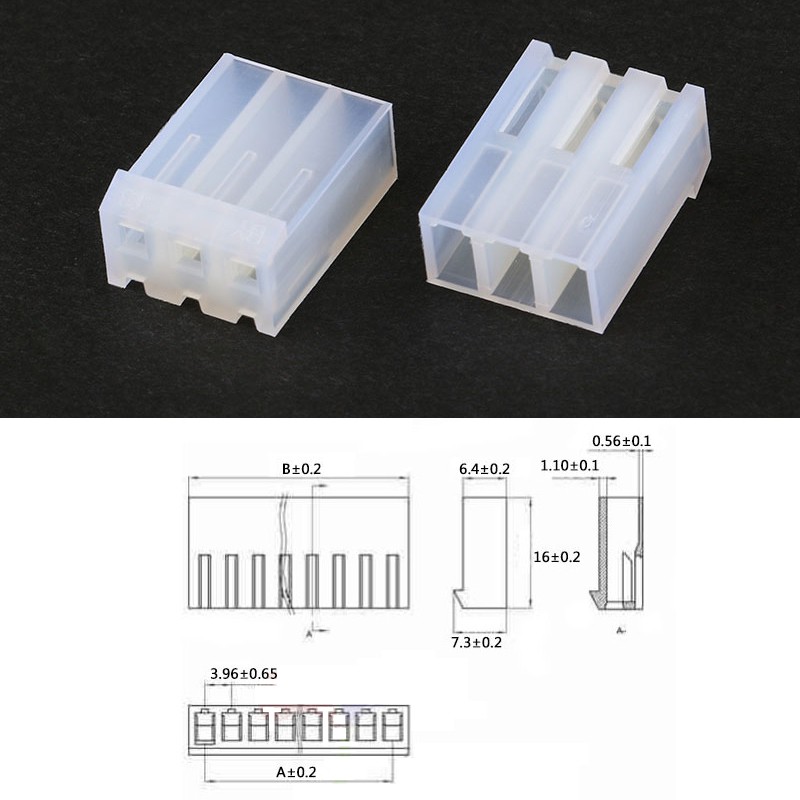 Set 20 đầu nối CH3.96 3.96 3.96MM 0.156inch 2Y 3Y 4Y 5Y 6Y 7Y 8Y 9Y 10Y