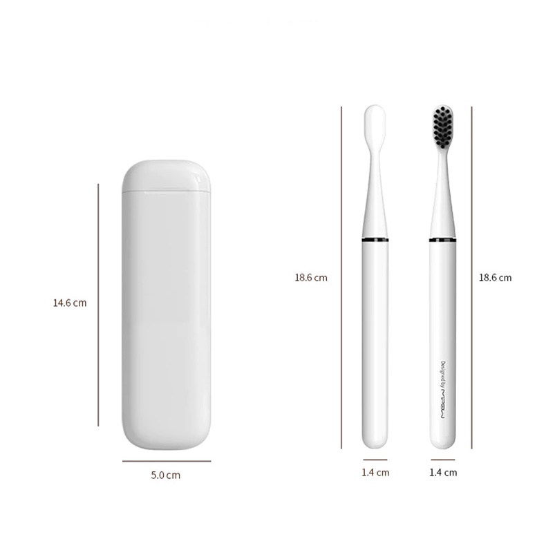 BÀN CHẢI ĐIỆN MỎNG NHẤT THẾ GIỚI MIPOW  I3-PLUS ULTRASONIC TOOTHBRUSH TRAVEL EDITION CI-900-T1