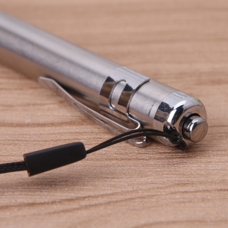 Đèn pin LED cầm tay mini vỏ bằng thép không gỉ | BigBuy360 - bigbuy360.vn