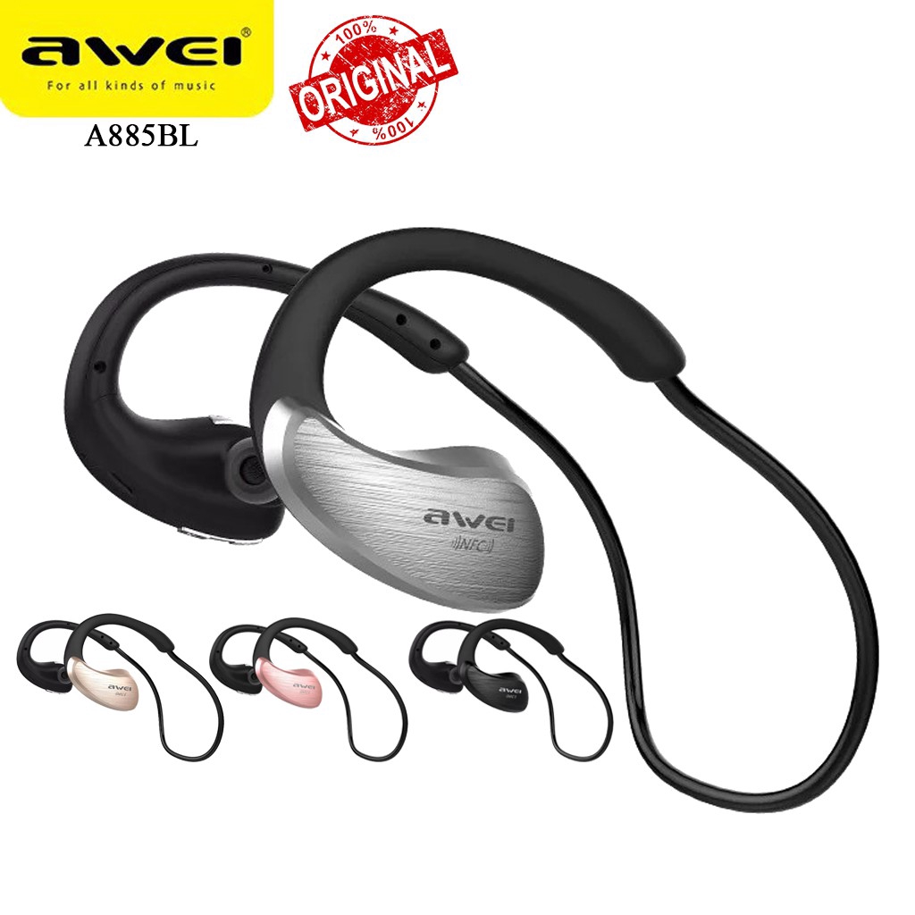 Tai Nghe Bluetooth Awei A885Bl Chống Nước Ipx4 Âm Thanh Sống Động Chất Lượng Cao