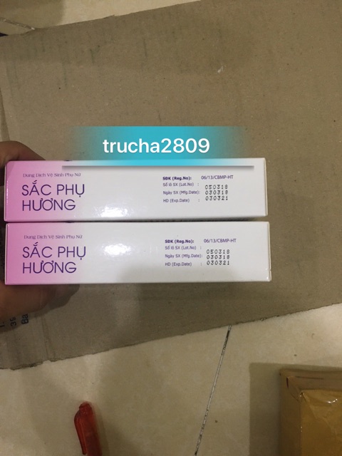 dung dịch vệ sinh Sắc phụ hương 200ml