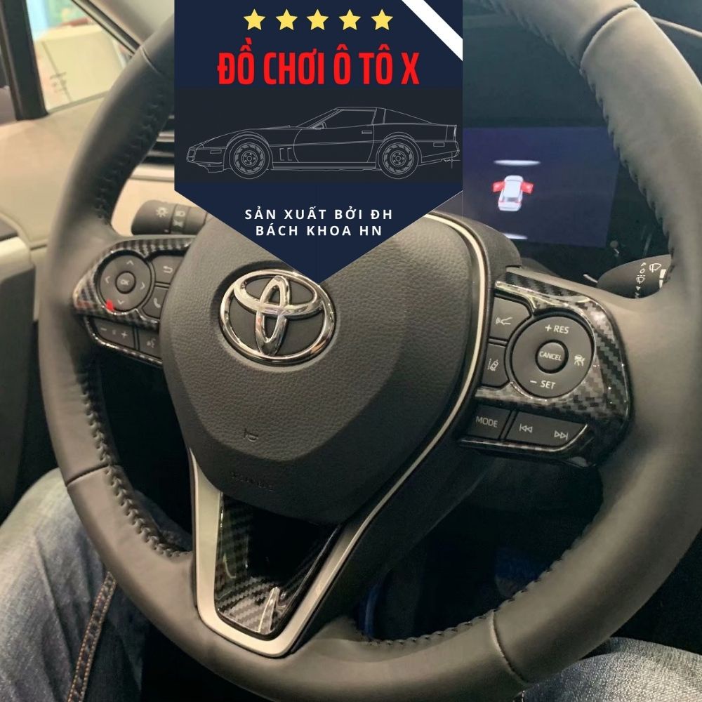 Ốp vô lăng xe ô tô TOYOTA ALTIS 2022+, ốp mặt vô lăng TOYOTA ALTIS 2022+