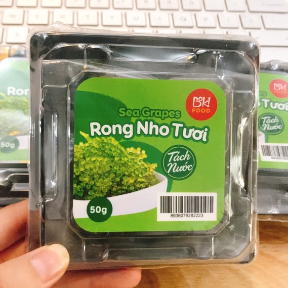 Rong nho tươi ( tách nước,cách nhiệt ) Bok Food 50g