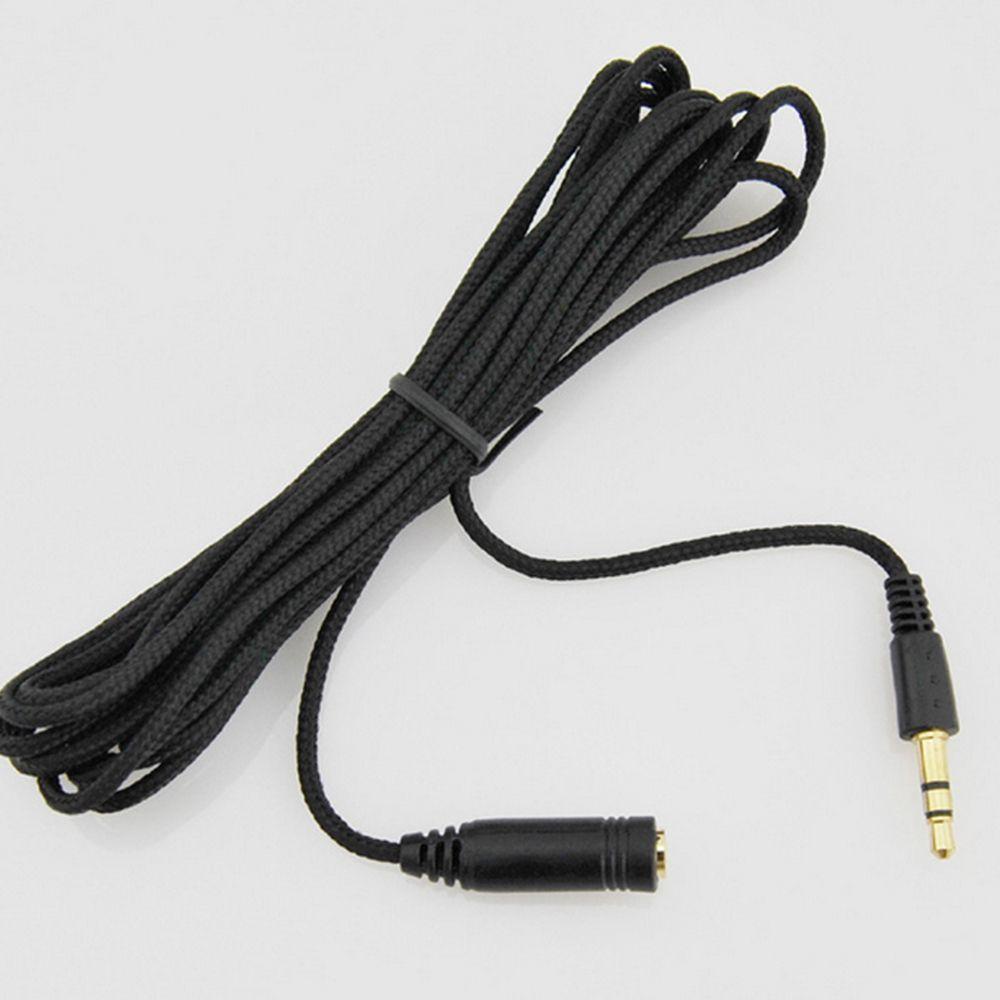 Malcom 16ft Malcom|Jack Nối Dài Tai Nghe F / M Màu Đen Bằng Vải