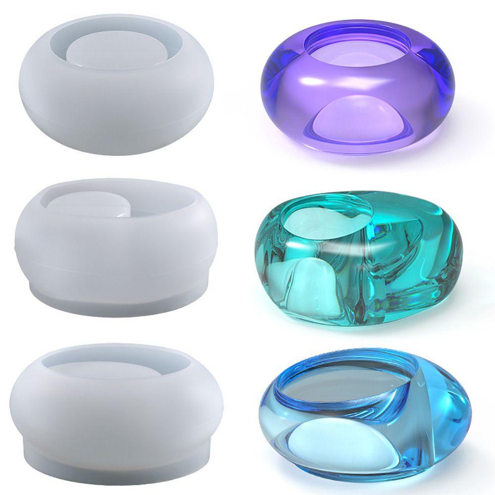 BTLIMER Khuôn Silicone Làm Chậu Hoa Epoxy Resin Xi Măng DIY