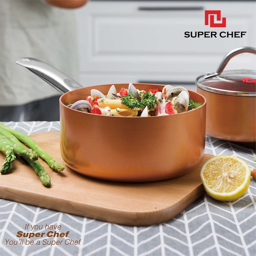 [Mã BMBAU50 giảm 7% đơn 99K] Nồi Nấu Cháo Cho Bé Super Chef Công Nghệ Ceramic Cao Cấp, Bền Bỉ