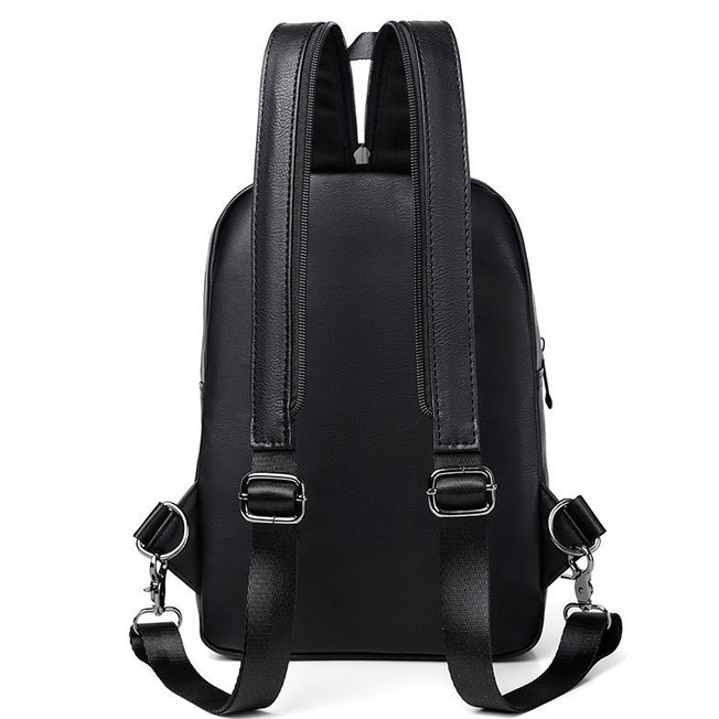 Túi Da PU Mềm Mini Đa Năng Đeo Chéo Vai Thời Trang Tiện Dụng Cho Nam Và Nữ