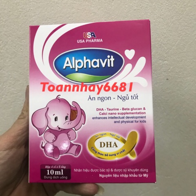 ALPHAVIT ĂN NGON NGỦ TỐT CHO BÉ