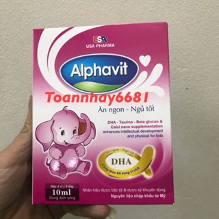 Alphavit ăn ngon ngủ tốt cho bé
