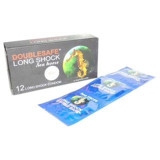 Bao cao su doublesafe seahorse 12bcs - chính hãng - kéo dài quan hệ