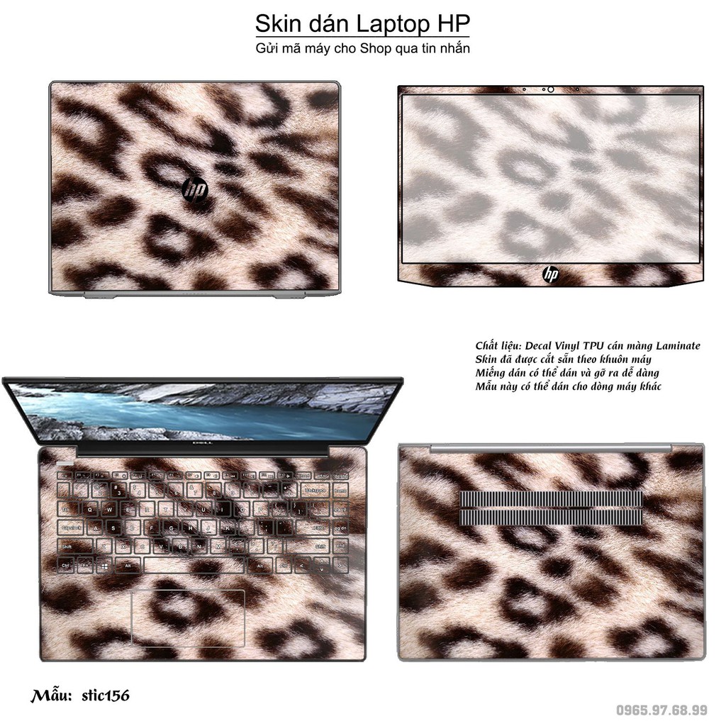 Skin dán Laptop HP in hình Hoa văn sticker _nhiều mẫu 26 (inbox mã máy cho Shop)