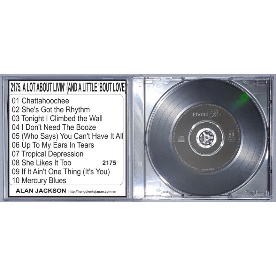 Bộ 8 CD nhạc Đồng Quê USA  Alan Jackson
