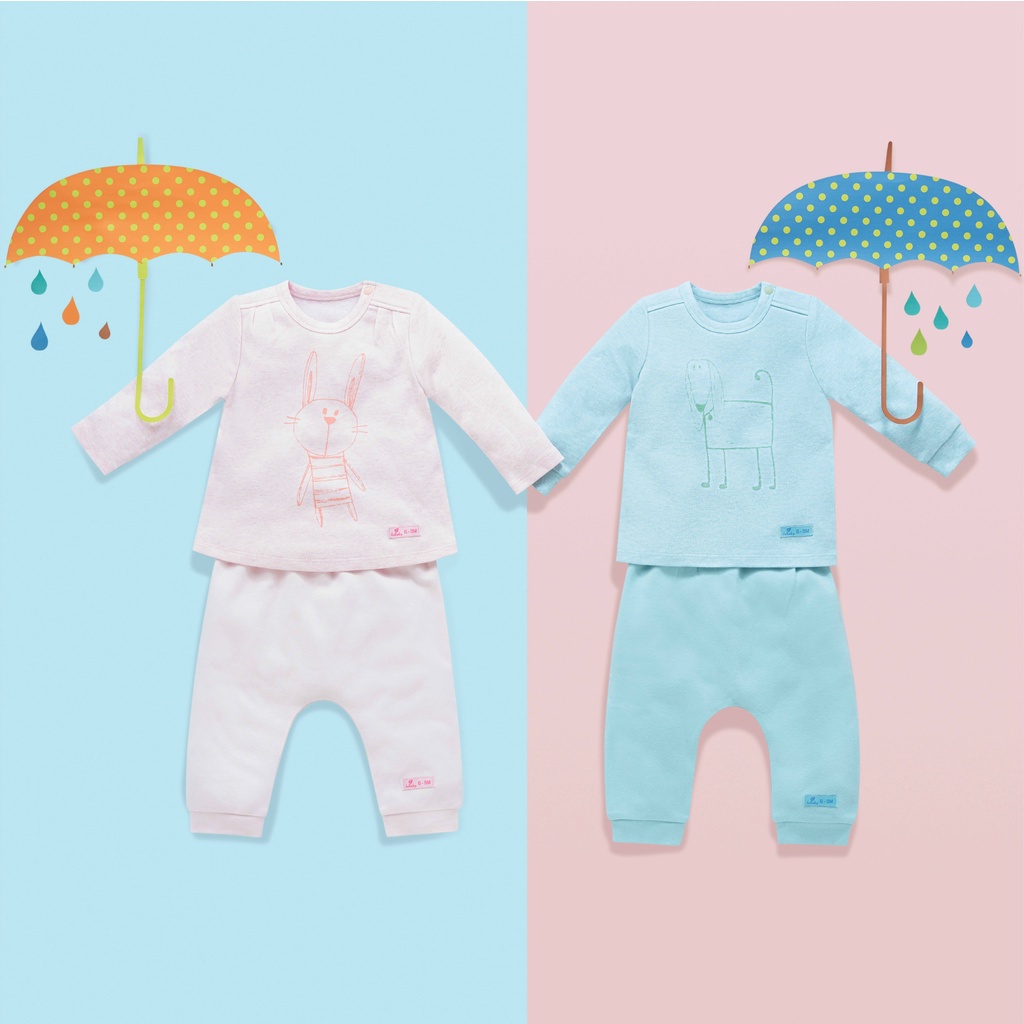 THANH LÝ - Lẻ Quần / Lẻ áo Lullaby chất cotton nỉ dày cho bé 0-24 tháng tuổi