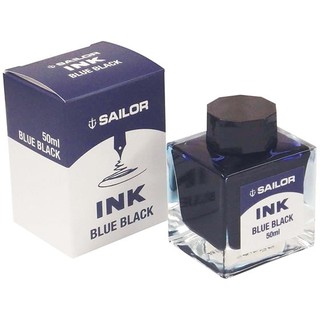 Hộp mực Sailor Blue - Black xanh đen made in japan dùng cho bút mực bút ký