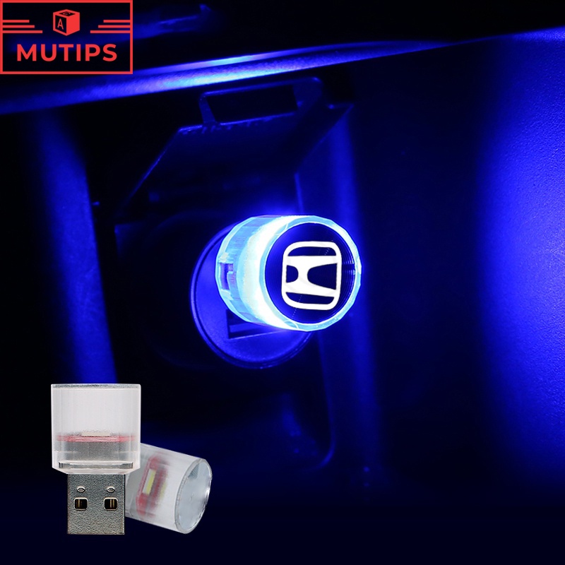 Đèn LED USB Mini Trang Trí Nội Thất Xe Hơi Honda CRV HRV BRV City Civic Accord Jazz Freed Brio