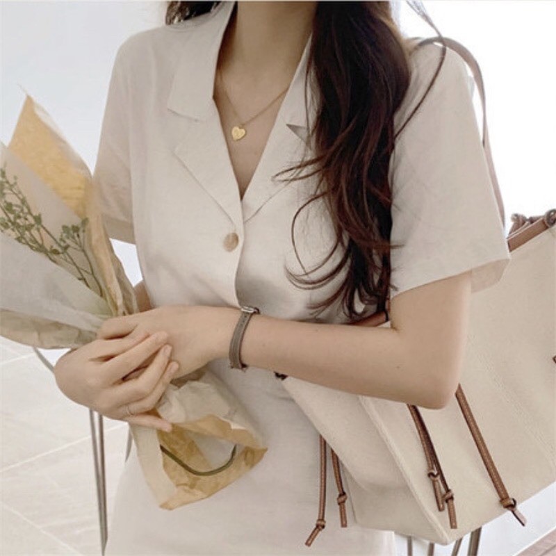 [Mã WAMT1505 giảm 10K đơn 0K] 🌼 SET áo cổ vest mix chân váy A dài vintage🌸 ( Ảnh thật, cận chất có video) | BigBuy360 - bigbuy360.vn