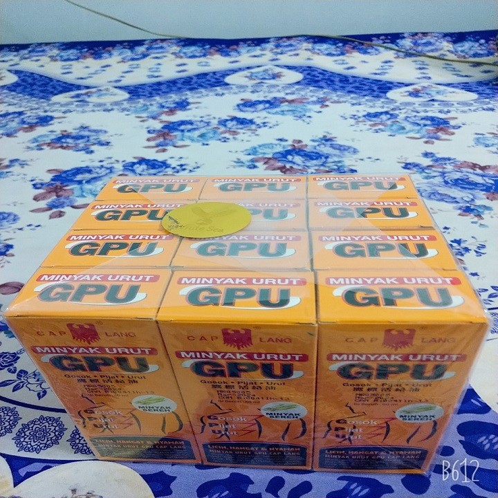 Dầu GPU - DẦU NÓNG GỪNG GPU 60ML INDONESIA