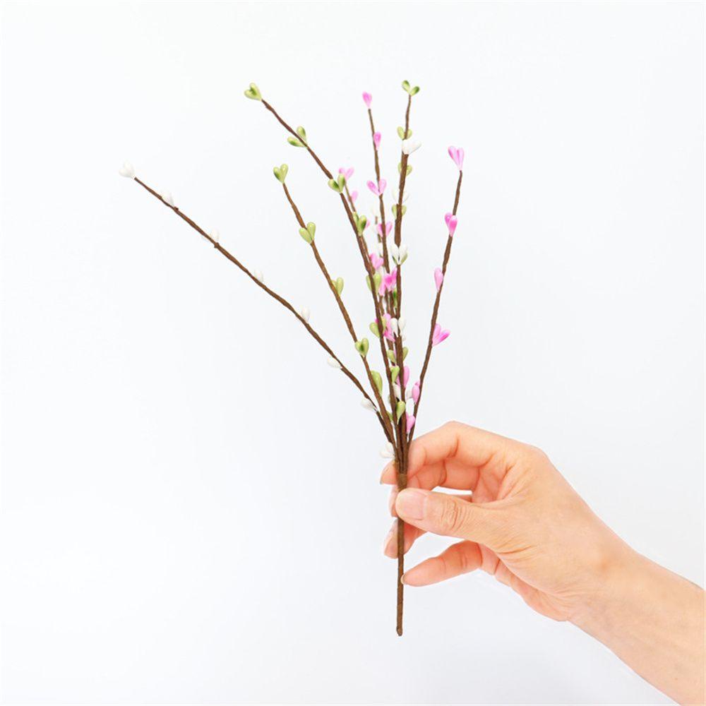 MUVAKO Nhánh Cây Hoa Giả Hình Trứng Phục Sinh Trang Trí Nhà Cửa