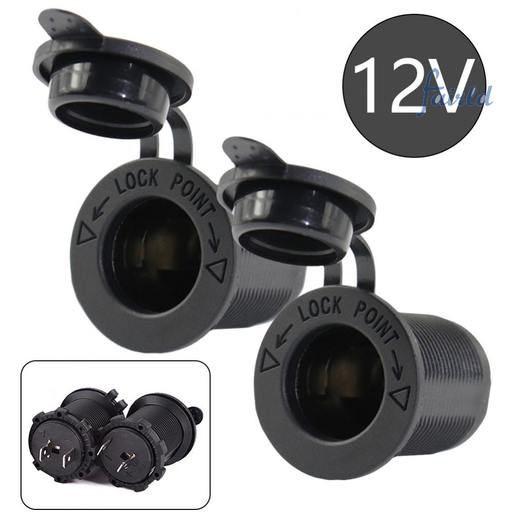 Bộ 2 Ổ CắM BậT LửA 12V ChốNg NướC Cho Xe Hơi / TàU