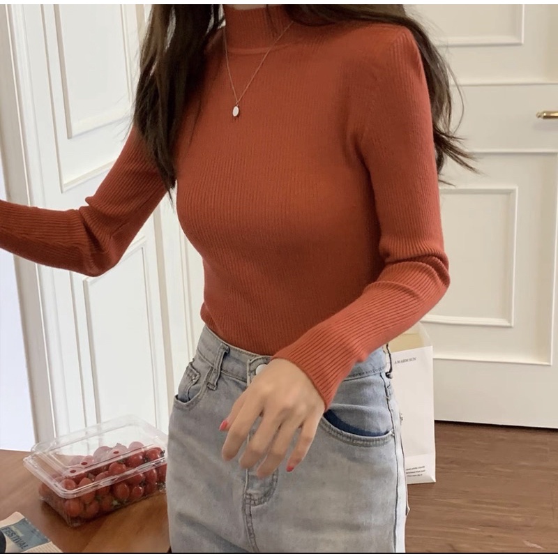 ÁO LEN TĂM CỔ 3 PHÂN CHẤT LEN MỊN KHÔNG XÙ HÀNG CHUẨN QUẢNG CHÂU | BigBuy360 - bigbuy360.vn