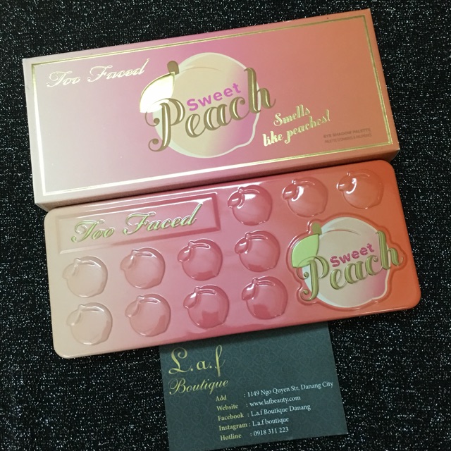 Too faced Eye Shadow Sweet Peach Palette - Bảng mắt Đào