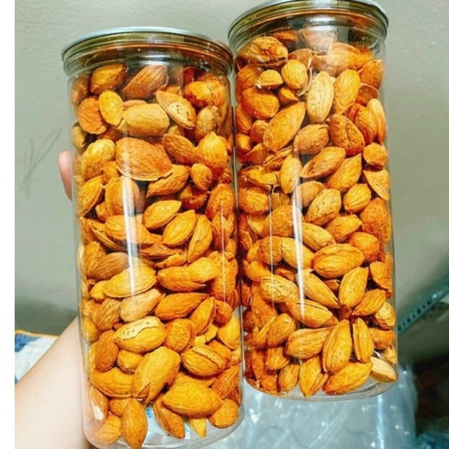 Hạnh Nhân Rang Bơ Mỹ Lon 500gram