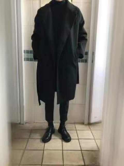 Áo khoác dạ nam phong cách hàn quốc thời trang thu đông quảng châu 2020