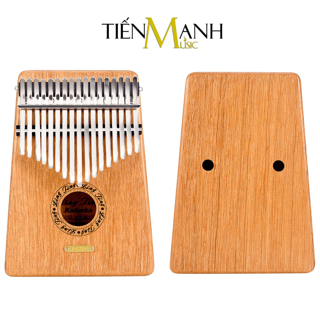 Đàn Kalimba LingTing 17 Phím K17G (Gỗ Đàn Hương LT-K17G) - Full Phụ Kiện