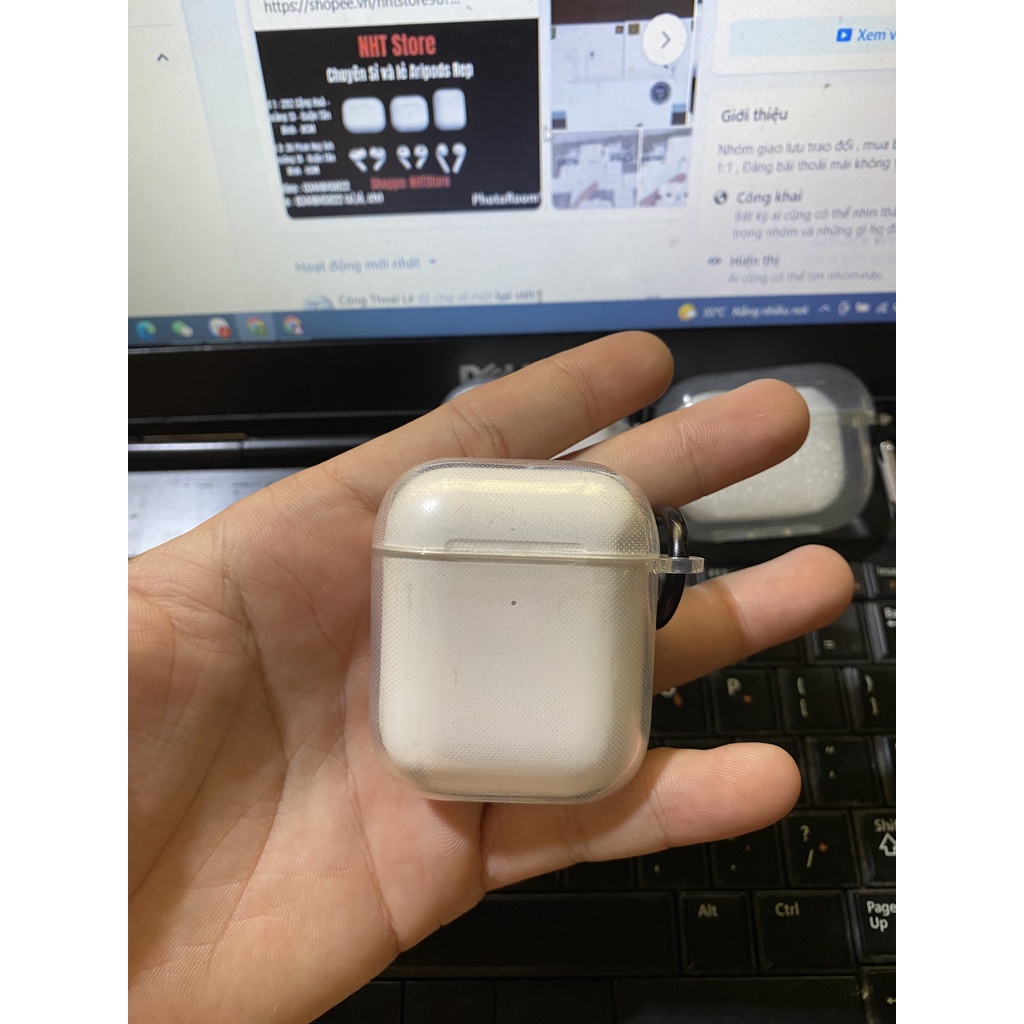 Ốp bảo vệ Ap2 , Ap3 , Ap pro trong suốt , chống độc tuyệt đối , thiết kế chuẩn form , case bảo vệ Tai nghe