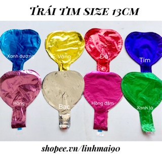 Bóng Ngôi sao, Trái tim (size 13cm)
