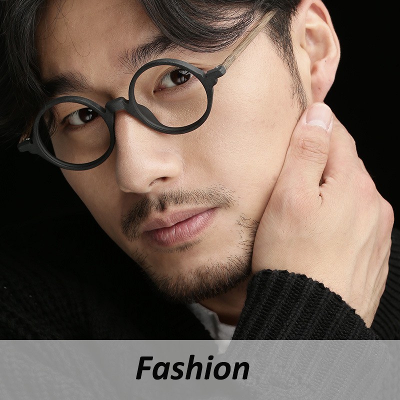 Mắt Kính Gọng Tròn Phong Cách retro vintage Thời Trang Cho Nữ