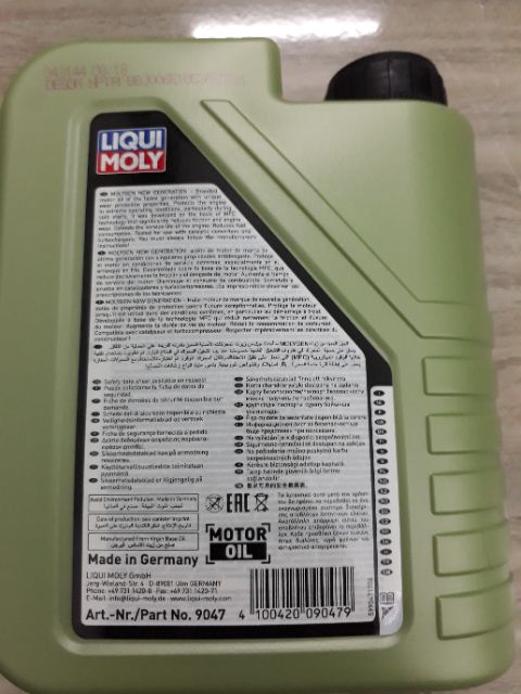 Dầu nhớt tổng hợp cao cấp xe tay ga Liqui Moly Gen 5W-30