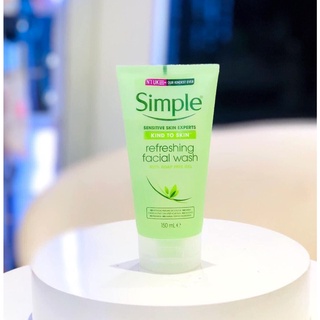 150ml sửa rửa mặt dịu nhẹ simple