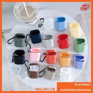 Vỏ bảo vệ bao đựng tai nghe case airpod 1, 2 inpods i12 silicon dẻo nhiều màu chống va đập
