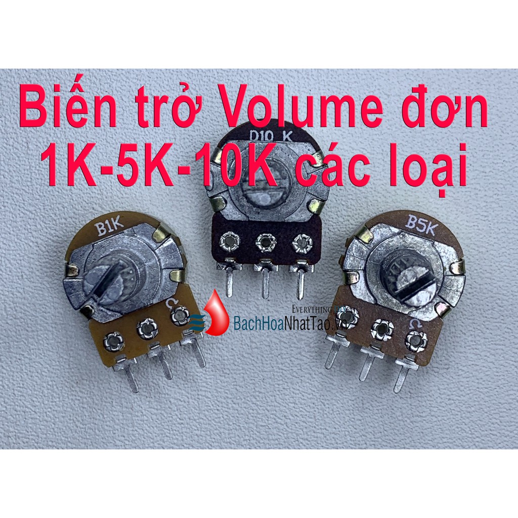 Biến Trở Volume Đơn 1k-5k-10k Các Loại