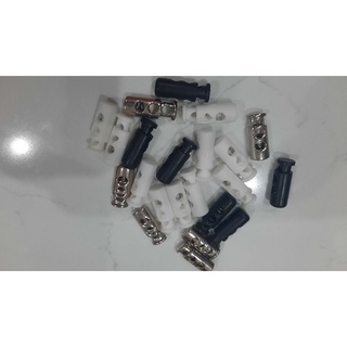 Chốt chặn dây rút 1 lỗ, 2 lỗ. (túi 10c)