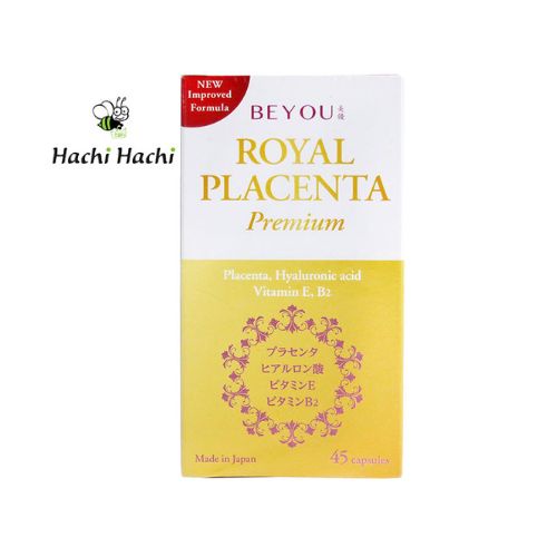Viên uống Beyou Royal Placenta Waki 45 viên hỗ trợ giảm sạm nám, dưỡng trắng da - Hachi Hachi Japan Shop