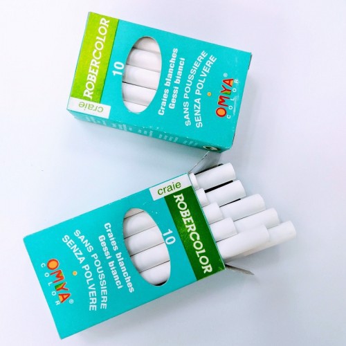 Phấn trắng không bụi OMYA Pháp (10 viên/hộp)