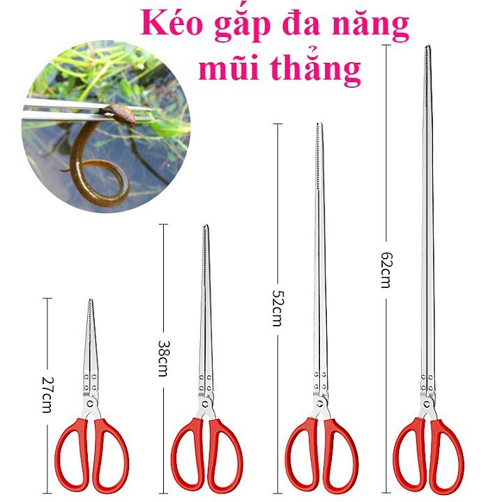 Kẹp Bắt Lươn Rắn Hải Sản Cua Ghẹ Tôm Hùm Chuyên Dụng Tiện Lợi DCC3 đồ câu FISHING_HD