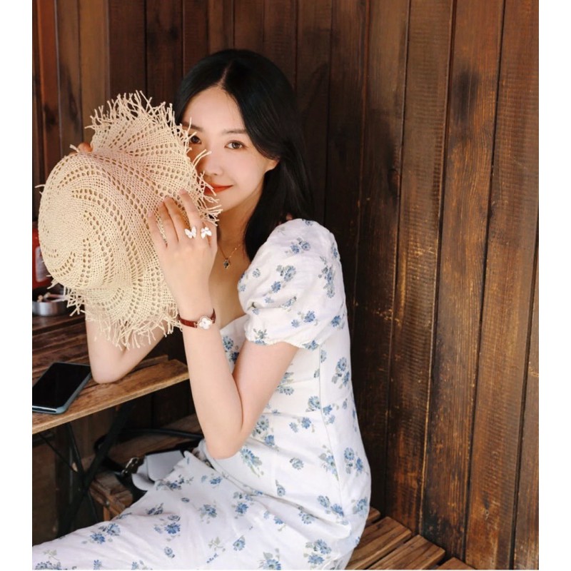Đầm hoa NODOSA DRESS - Thiết kế chuẩn phong cách Hàn