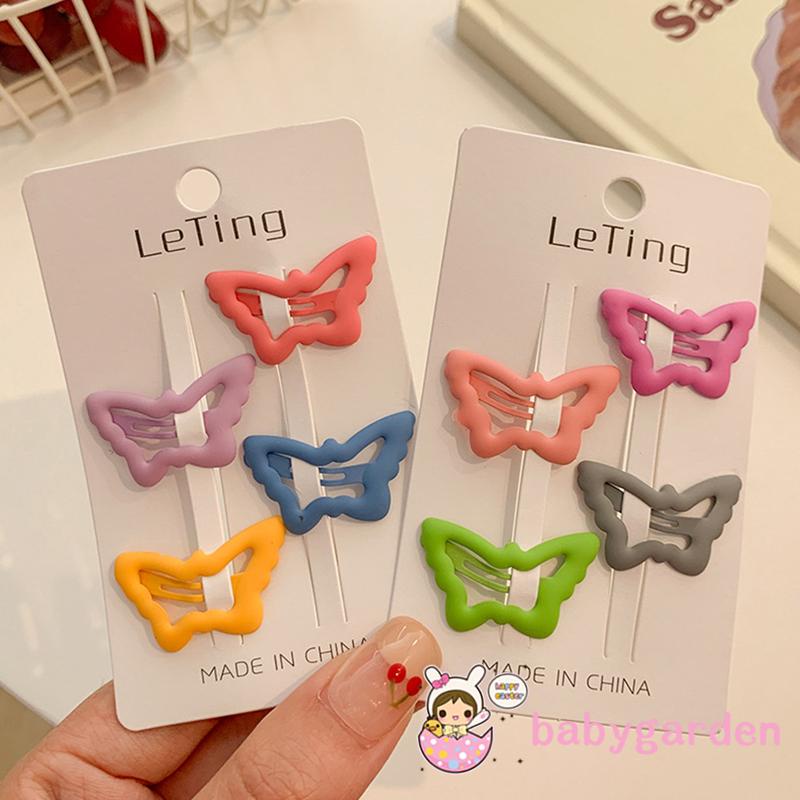 Bộ 8 Kẹp Tóc Nhiều Màu Sắc Kiểu Dáng Công Chúa Dành Cho Bé Gái