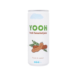 Combo 6 Lon Nước Me Ép Yooh 240Ml