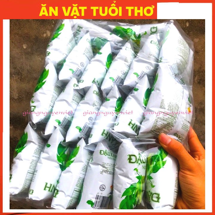 [Mã 11FMCGSALE1 giảm 10% đơn 250K] Bịch 20 gói bim bim oishi đậu xanh nước cốt dừa 8g/gói