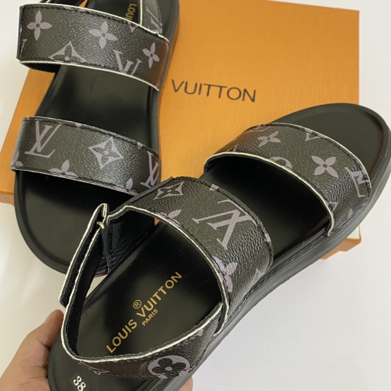 [FREE SHIP] Dép Sandal Lv, Dép Quai hậu Nam, Dép Lv Nam Fullbox.