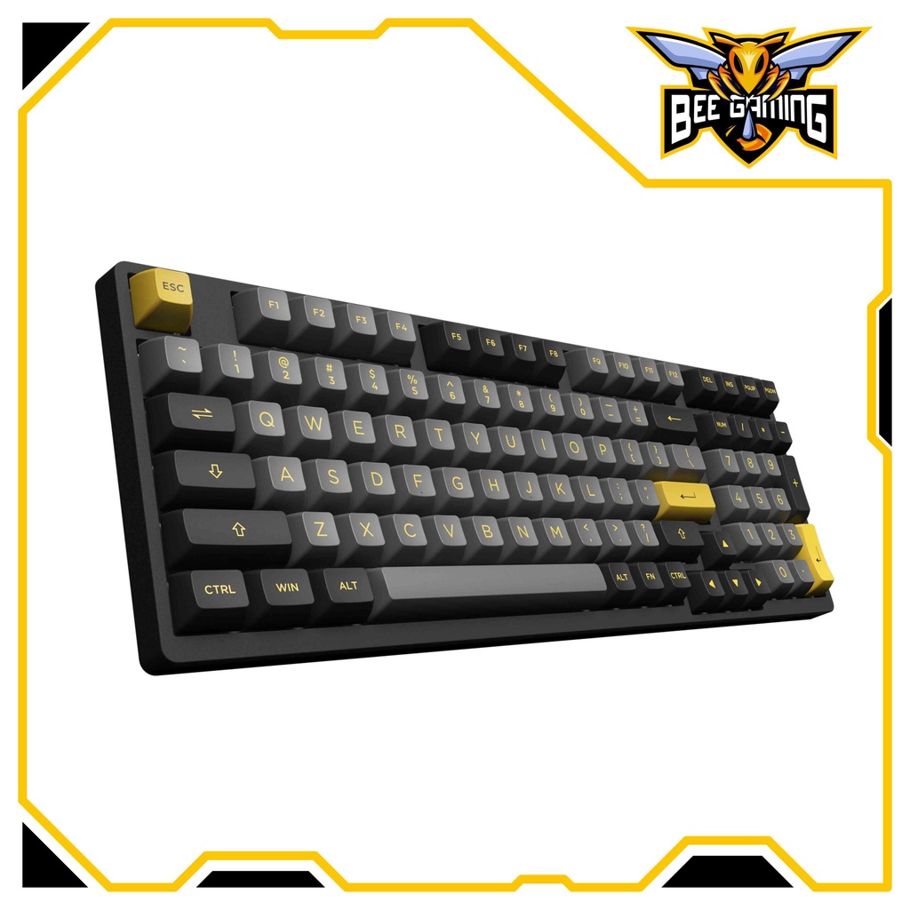 Bàn phím cơ AKKO 3098N Multi-modes Black Gold
