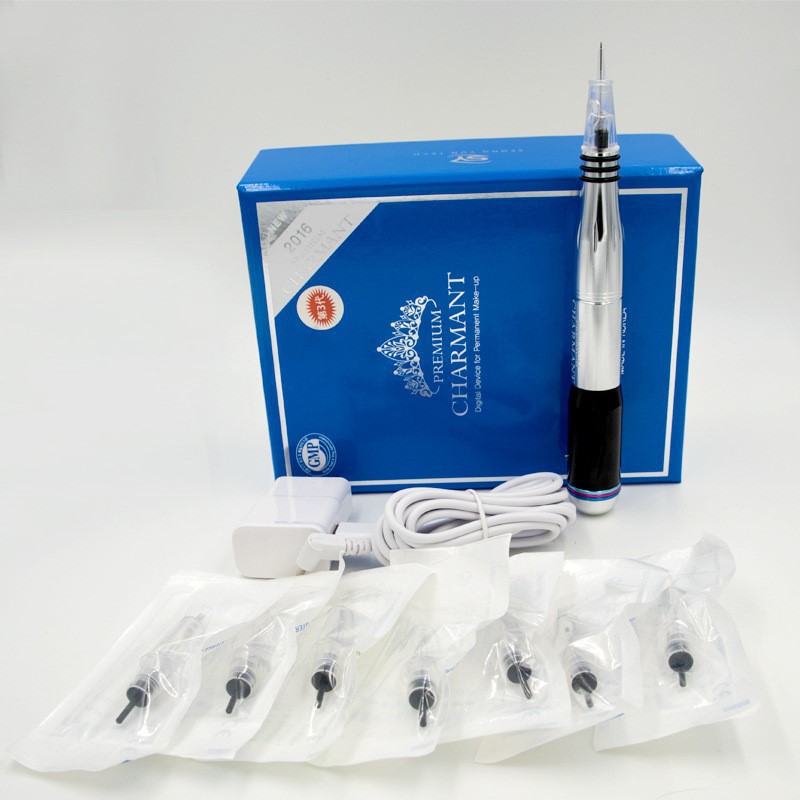 Máy Phun Xăm Charmant PREMIUM Thần Thánh Chính hãng Hàng Có Tích Điện