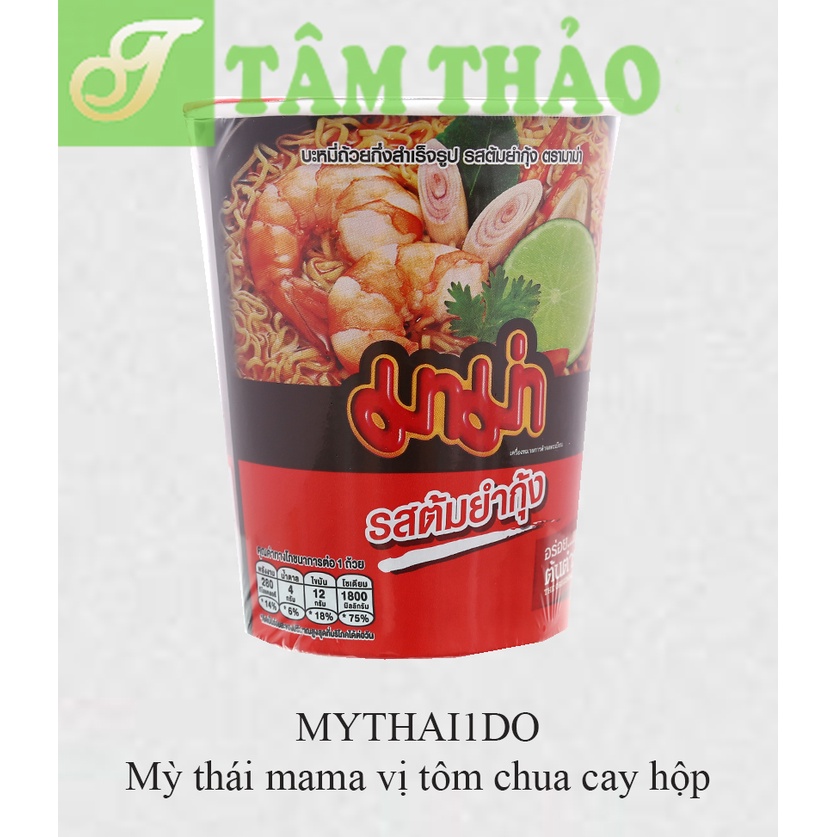 Mỳ thái mama vị tôm chua cay hộp 8850987101489- 8850987101229