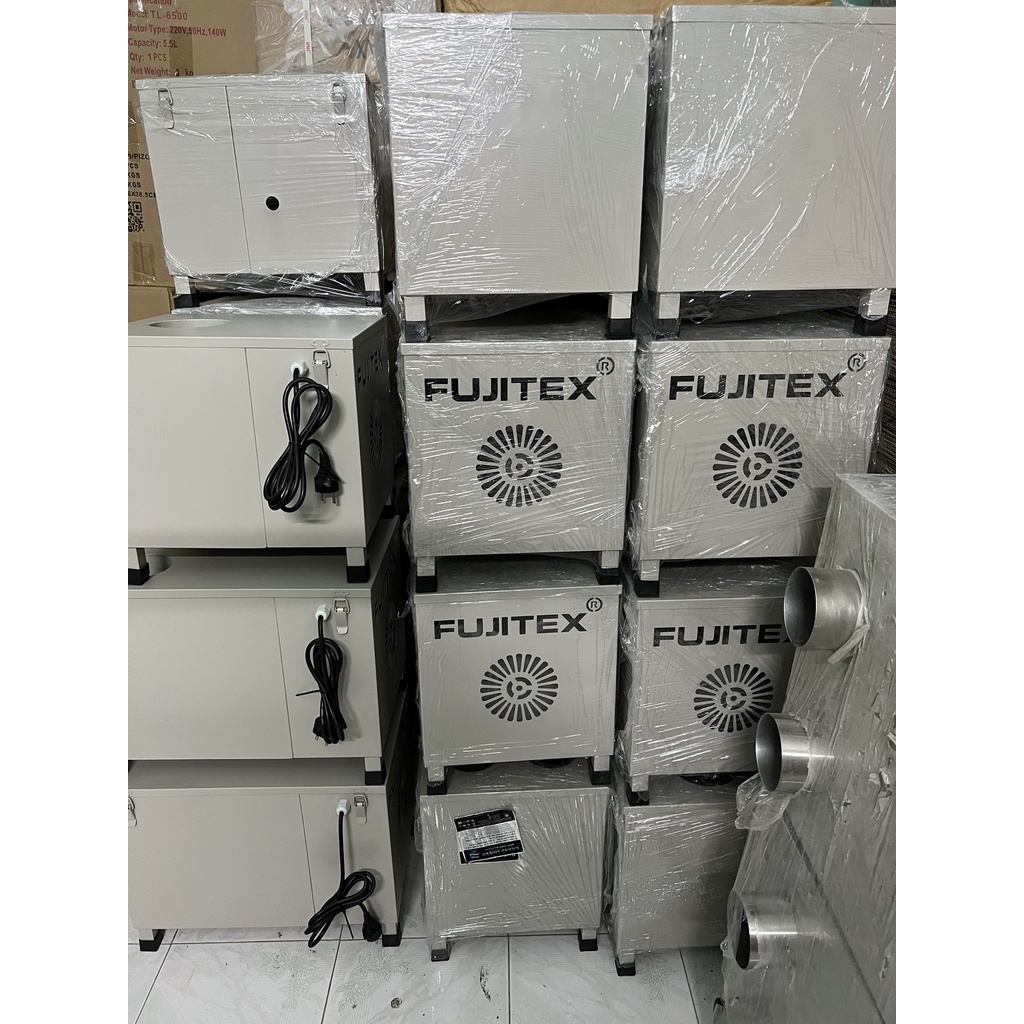 Máy phun sương tạo ẩm Fujitex thùng inox 2 vỉ