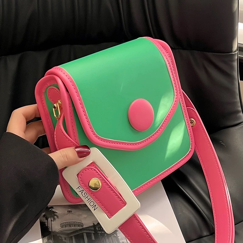 (ORDER TAOBAO) Túi đeo chéo dễ thương nhiều màu sắc tươi tắn kèm feedback thật
