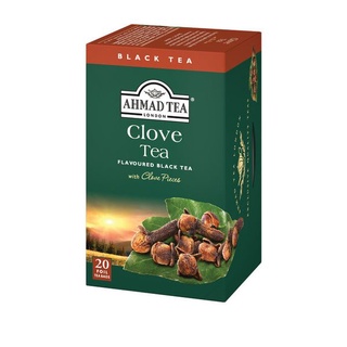 Trà đen Đinh Hương Ahmad 40g (túi lọc có bao thiếc - 20túi/hộp) - AHMAD Clove Tea